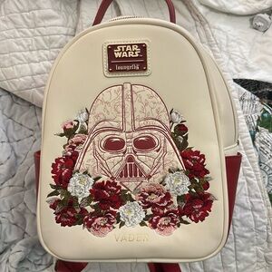 Loungefly Star Wars Darth Vader Floral Mini Backpack
